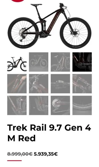 Bicicleta TREK eléctrica E-MTB