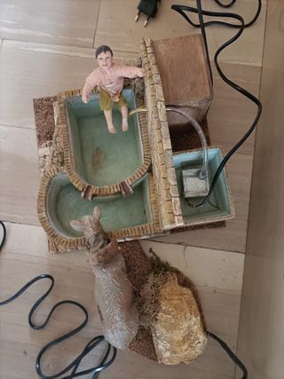 Scena Presepe con 2 movimenti