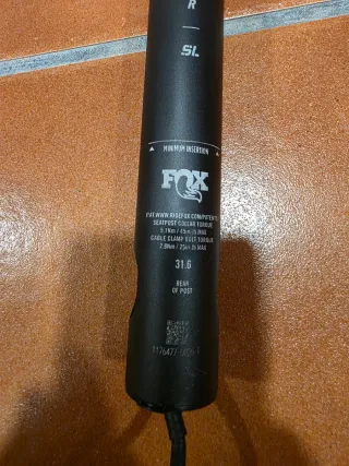 Tija Fox Transfer SL 31.6mm - 150mm