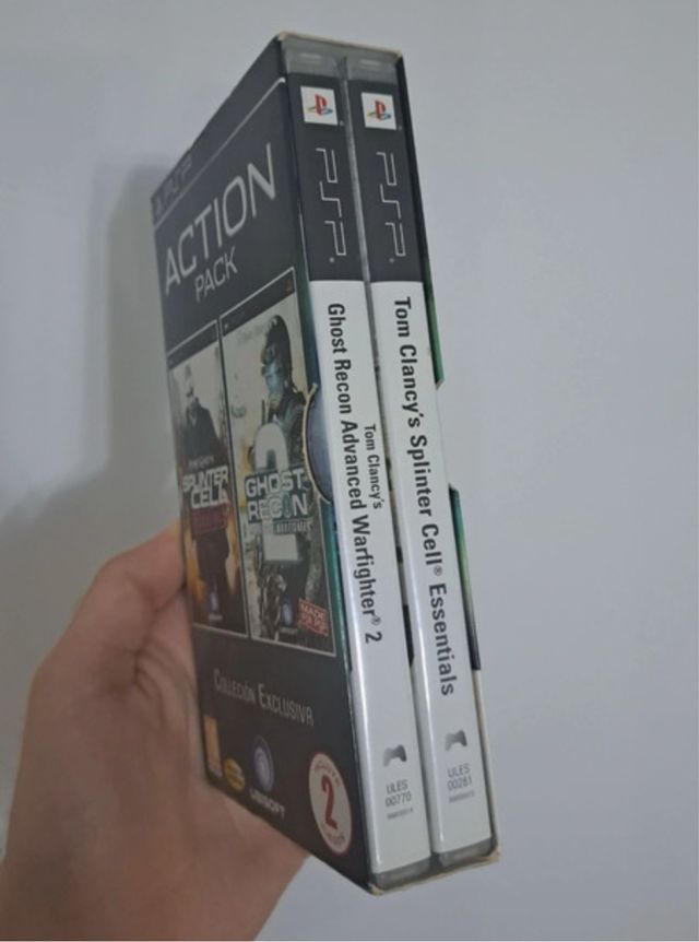 PSP Action Pack Splinter Cell Ghost Recon