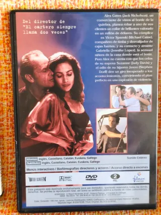 Lote 6 Películas DVD Crimen/Thriller