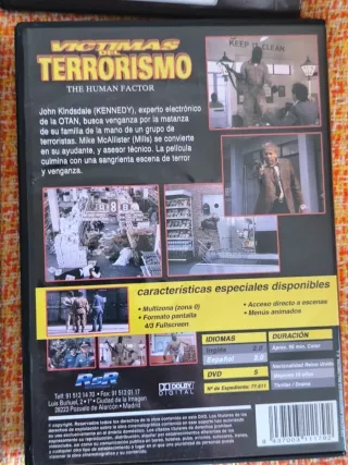 Lote 6 Películas DVD Crimen/Thriller