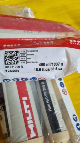 2p Hilti HIT-FP 700 R Ancorante Adesivo Cementizio