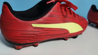 Zapatillas Puma Rapido Rojas y Amarillas