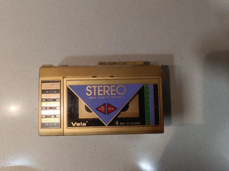 Walkman Radio Cassette Vela afbeelding 3