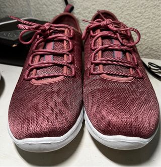 Zapatillas Clarks rosas y blancas