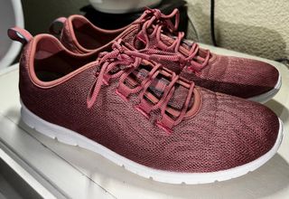 Zapatillas Clarks rosas y blancas