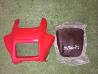 Carenado y Pantalla Rieju RS1