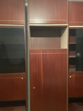 Mueble de salón con cama plegable