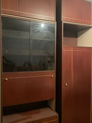 Mueble de salón con cama plegable