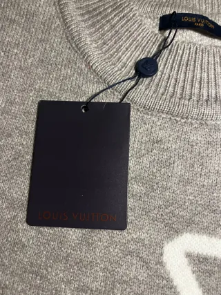 Jersey Louis Vuitton Gris Logo LV