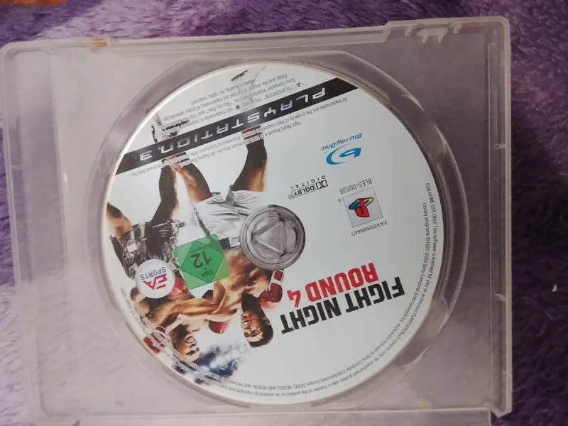 Fight Night Round 4 PS3 Solo cd afbeelding 2