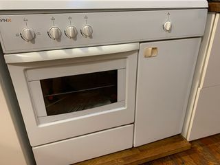 Cocina y Horno De GasButano blanca de LYNX