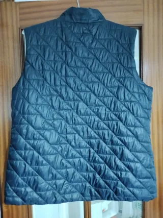 Chaleco acolchado azul marino xl