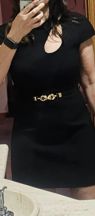 Vestido Sfera Negro Talla M