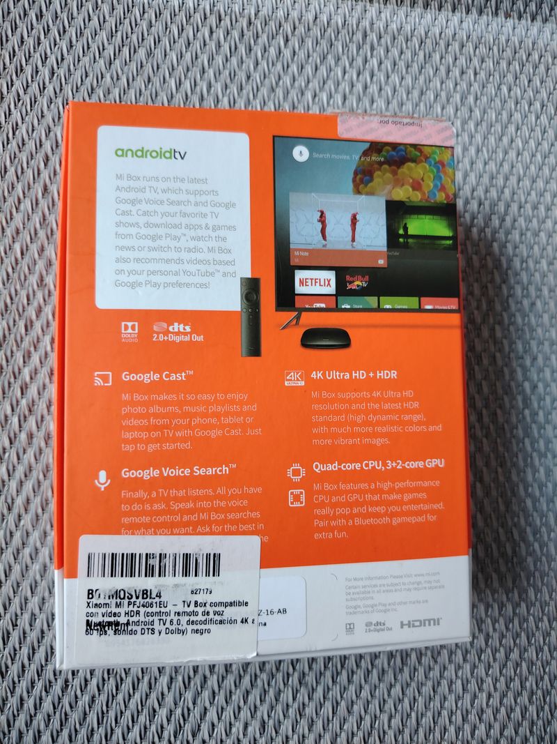 Xiaomi Mi Box 4K UHD Set-Top Box afbeelding 8