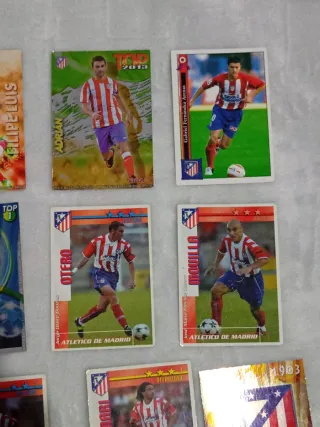 16 Cromos Atlético de Madrid