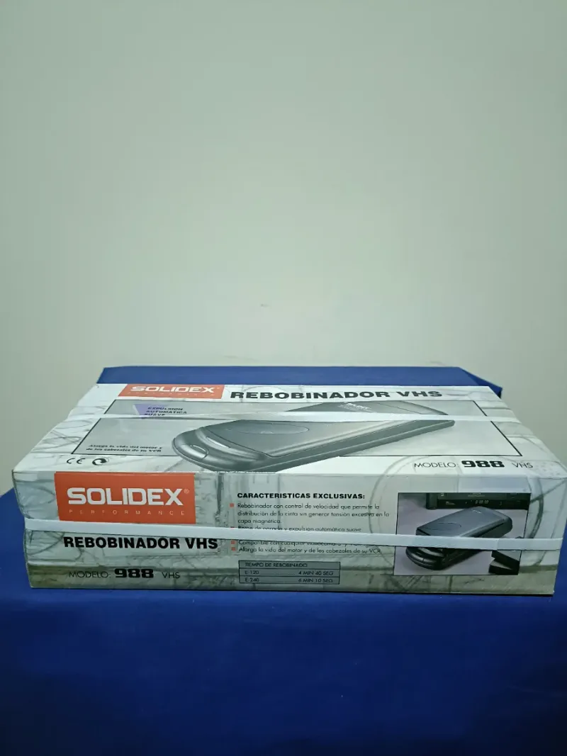 Rebobinador VHS Solidex 988