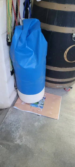 Soporte Pared con Saco Boxeo