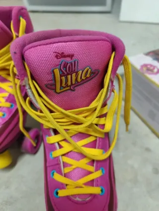 Patines 4 Ruedas Soy Luna Disney T.36/37