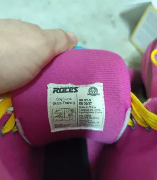 Patines 4 Ruedas Soy Luna Disney T.36/37