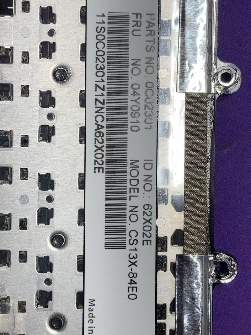 Teclado ThinkPad X240 X250 X260 X270 afbeelding 4
