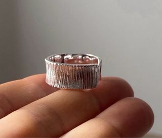 Lote 5 Anillos y pulsera plata y esterlina 925