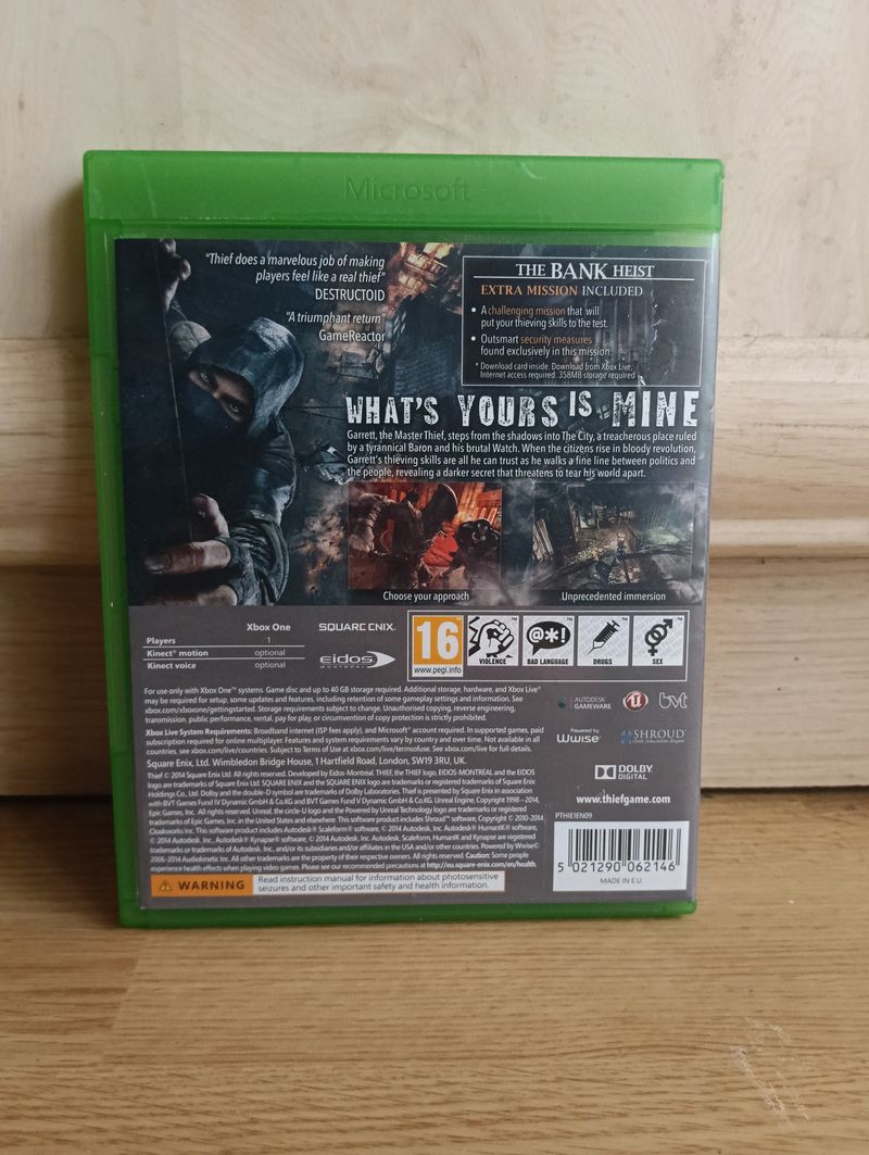 Thief Xbox One Español afbeelding 3