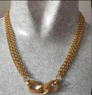 Conjunto Joyas: Collar, Pulsera y Broche