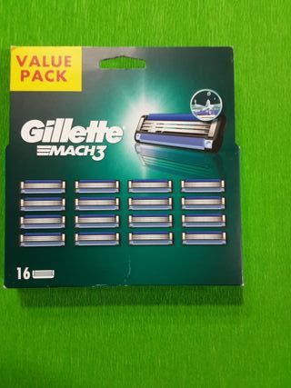 Gillette Mach3 Cuchillas de Recambio (16)