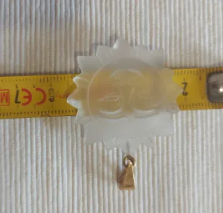 Ciondolo Sole Oro Giallo 750