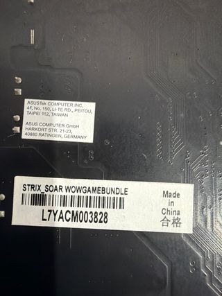 Tarjeta de Sonido Asus ROG Strix Soar