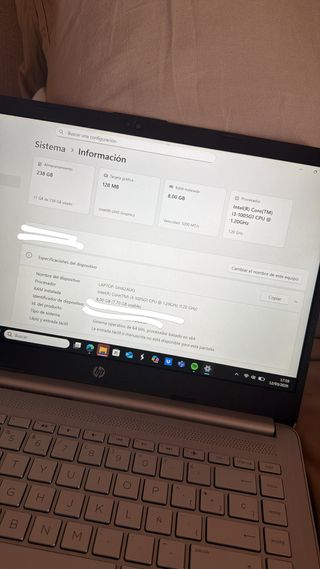 Portátil HP 14s-dq1xxx Plata