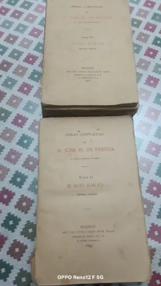 Obras Completas D. José M. de Pereda Tomo XV
