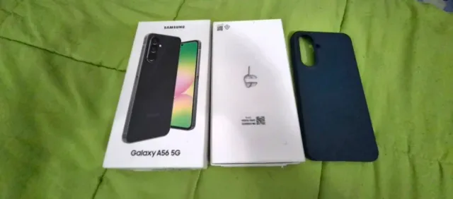 Caja y funda Samsung Galaxy A56 5G