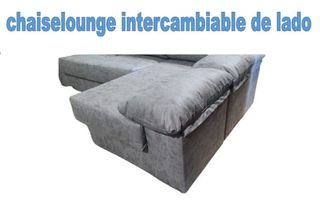 Sofá con Chaiselongue Reversible de lado por 490€