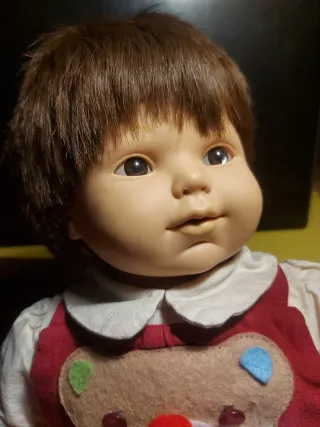 Muñeco nugolet bebé 2003 con mono de oso