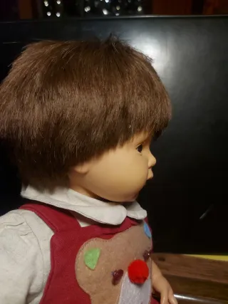 Muñeco nugolet bebé 2003 con mono de oso