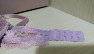 Reggiseno Terranova Viola Pizzo