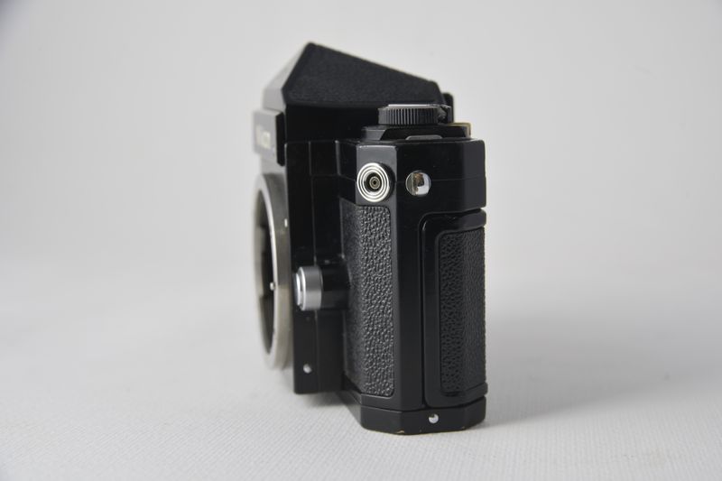NIKON F EYE LEVEL NEGRO - MUY RARA PARA COLECCIÓN afbeelding 3