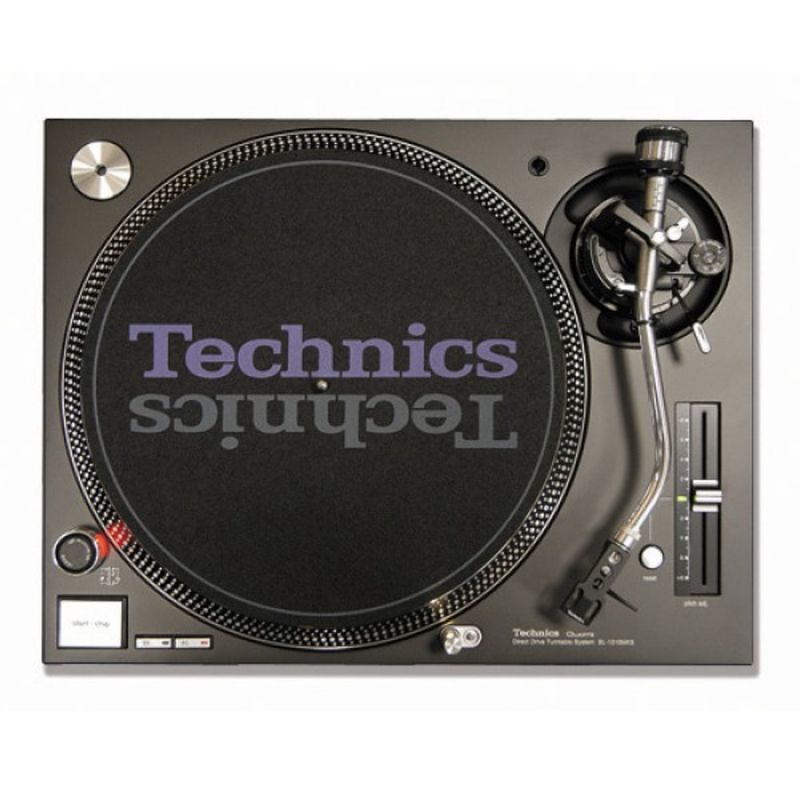 Technics SL1210 Mk2 Tocadiscos DJ Negro