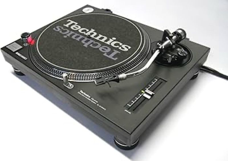 Technics SL1210 Mk2 Tocadiscos DJ Negro afbeelding 2
