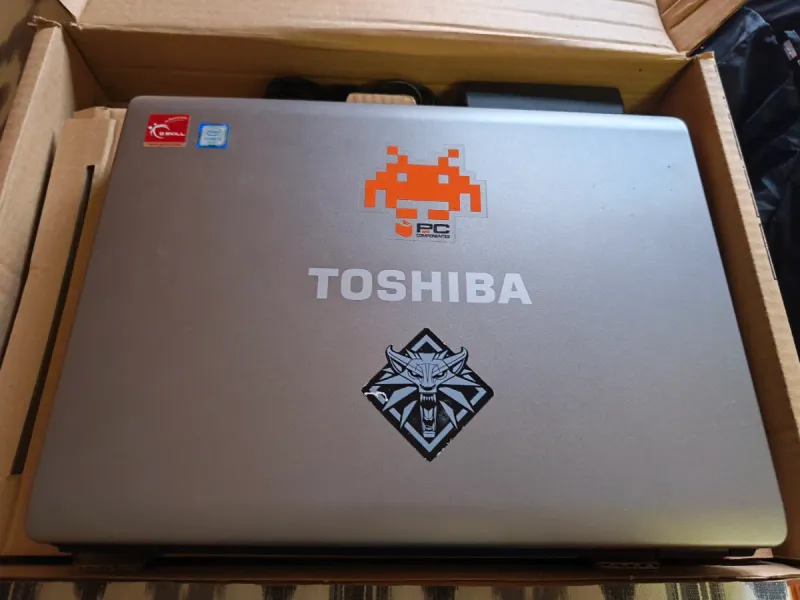 Portátil Toshiba averiado