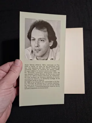 Javier Marías. Los dominios del lobo