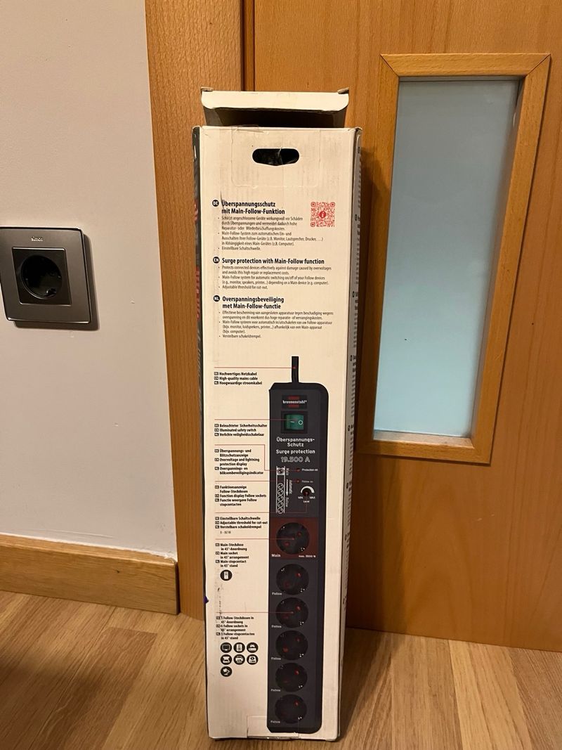 Regleta Brennenstuhl SECURE-TEC 19.500 A afbeelding 2