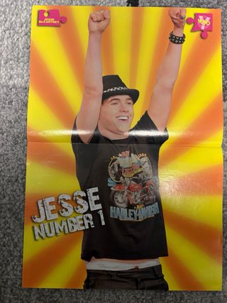Poster Jesse McCartney da giornale