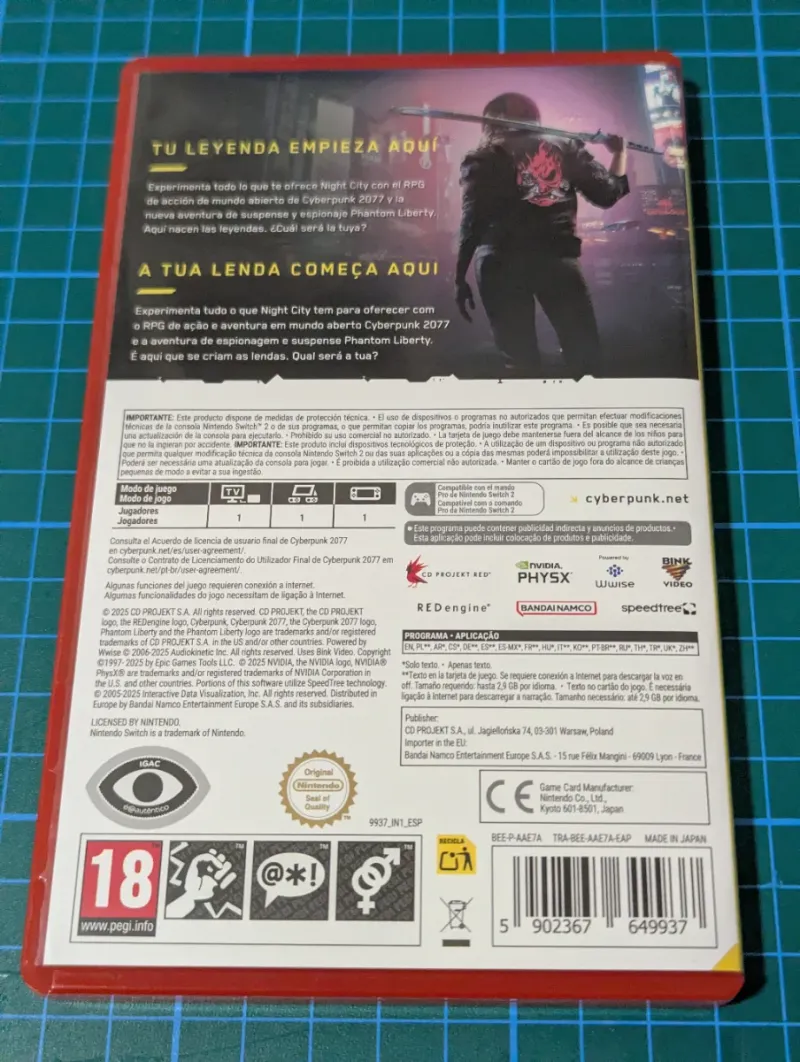 Cyberpunk 2077 Ultimate Edition Switch afbeelding 2