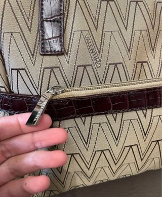 Borsa Valentino in tela monogramma