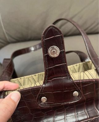 Borsa Valentino in tela monogramma