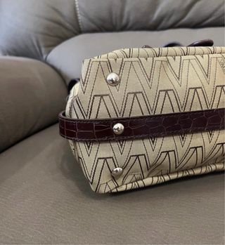 Borsa Valentino in tela monogramma